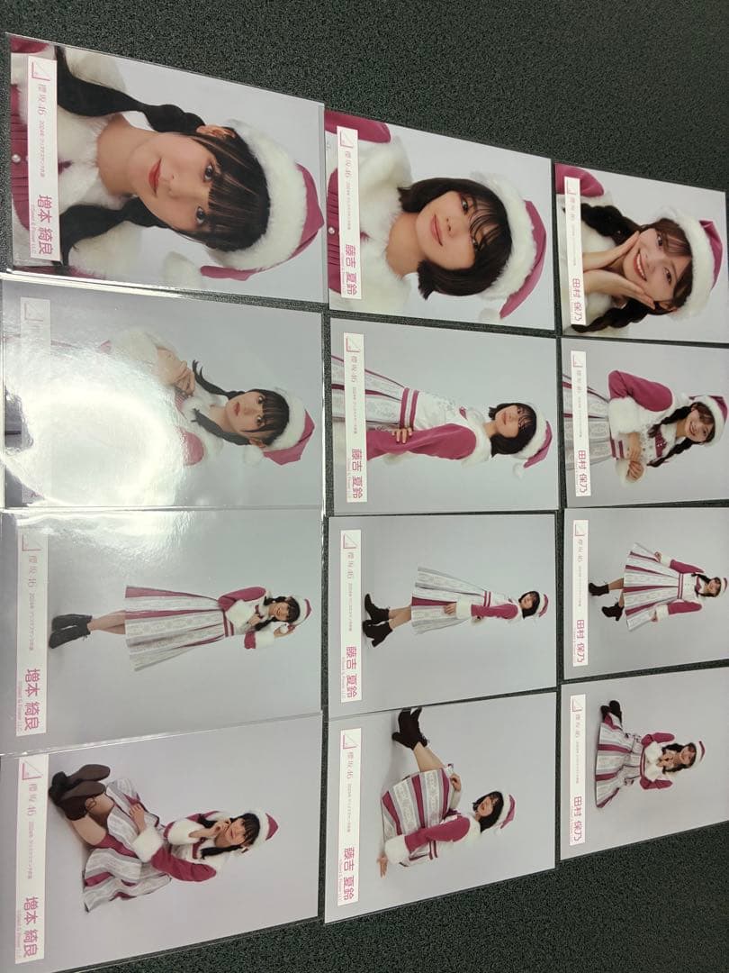 櫻坂　生写真 2024年　クリスマスサンタ衣装　コンプ