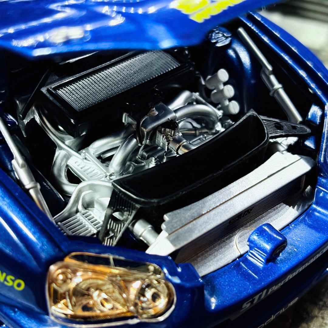 カスタム品 1/18 Solido スバル インプレッサ WRC モンテカルロ