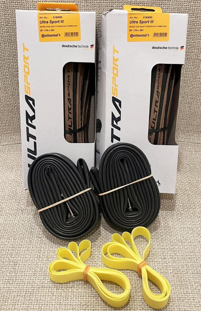 コンチネンタル Ultra Sport 3　タイヤセット　２本