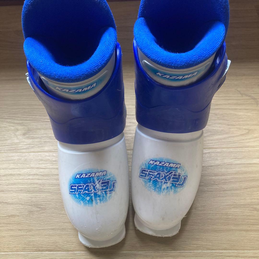 子ども用スキーセット 100cm ホワイト/ブルー