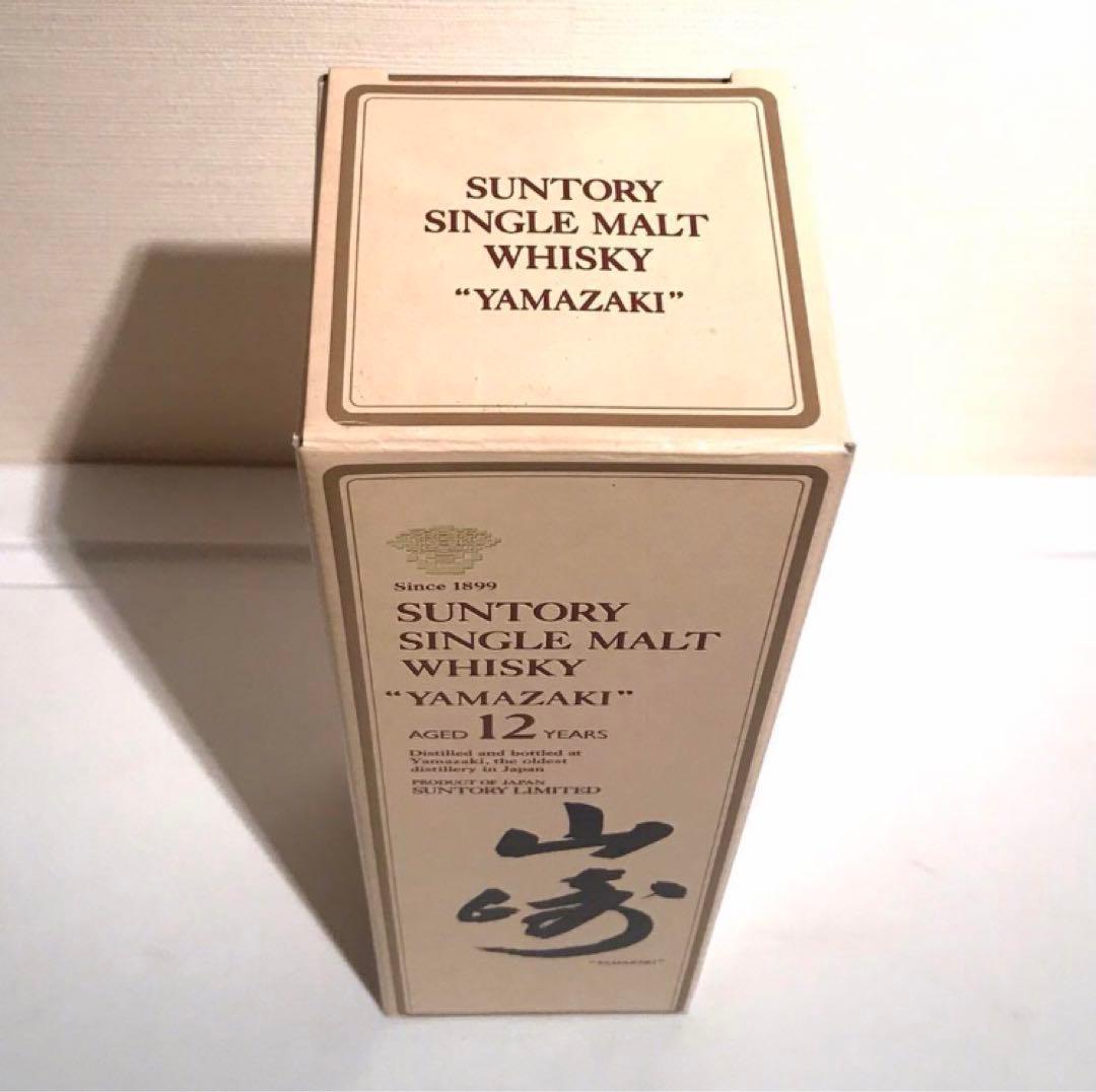 新品　一点もの　山﨑　旧ラベル　12年　シングルモルトウイスキー　750ML