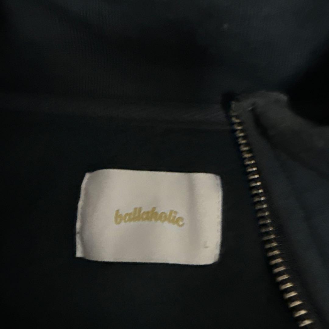 ballaholic ハーフジップパーカー　L 黒