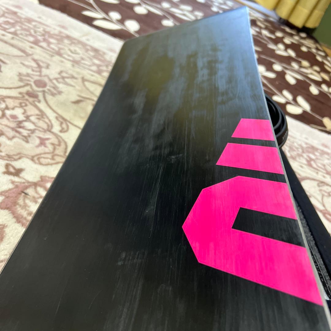 美品 011Artistic FLATKING 150cm スノーボードセット