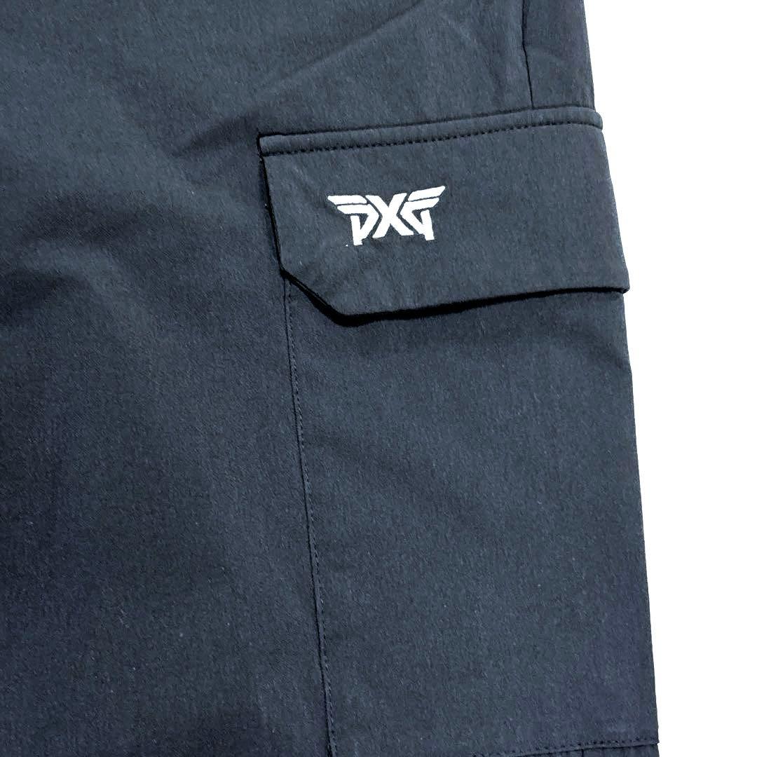 PXG ゴルフ　ロングパンツ　L ブラック　カーゴパンツ　春夏　メンズ