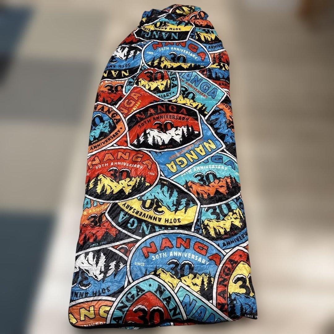 ナンガ シュラフ30周年記念 スクエアフット600 DX メッシュバッグ付