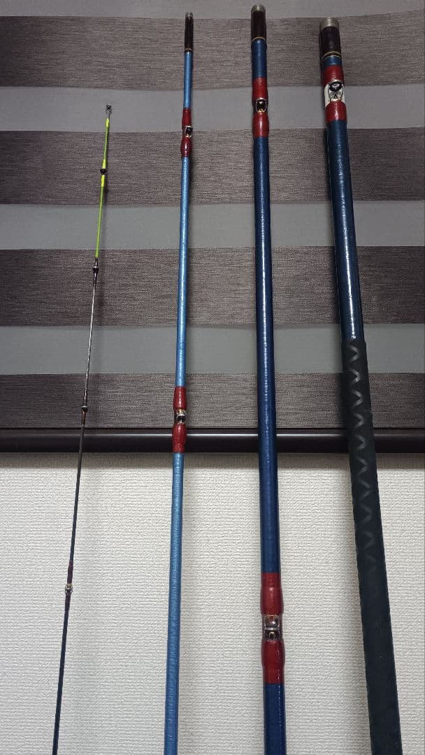 NFTスーパーボロン極翔石鯛525！4本継ぎ石鯛竿改造品