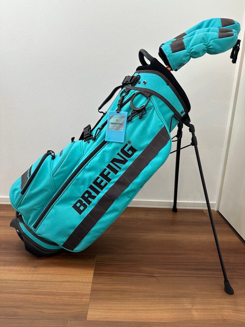 【希少！数量限定品】★ブリーフィング★ミントブルー★ヘッドカバー３個付き★