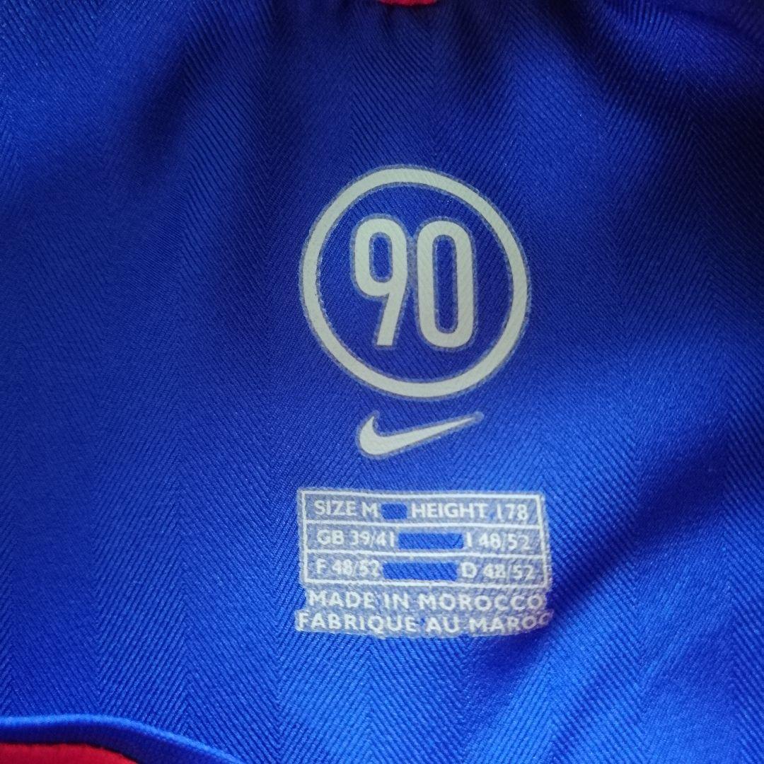 ナイキ マンチェスターユナイテッド アウェー　ブルー　青　ユニフォーム ロゴ