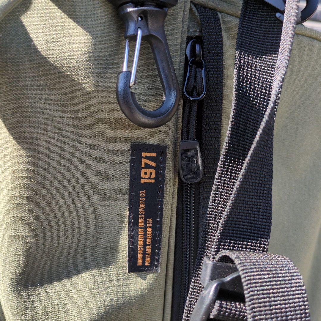 JONES オリーブグリーン キャディバッグ　一番人気色　品切品