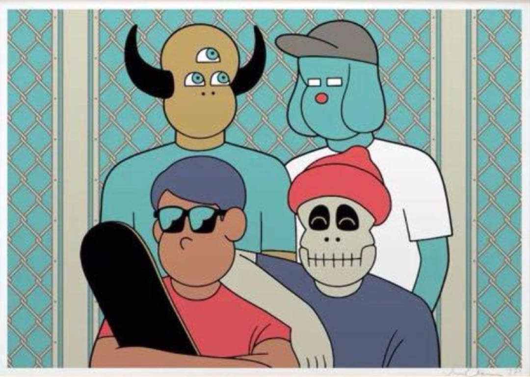 JUN OSON 【FOREVER FRIENDS】シルクスクリーン ED30