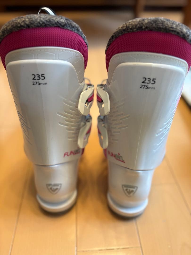 HEADスキー板137㌢　Rossi靴23.5 ストック100㌢のセット