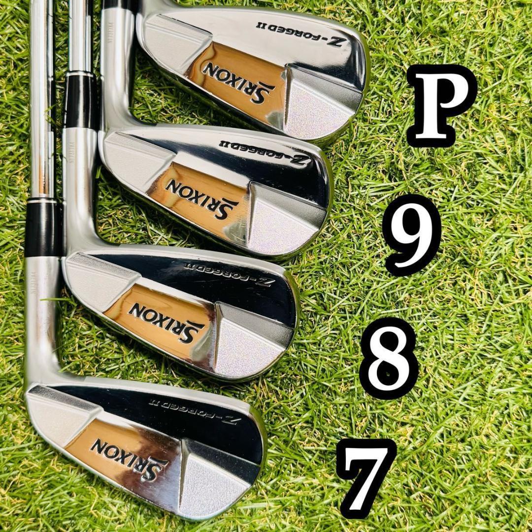 【良品】豪華8本 スリクソン Z-FORGEDⅡ メンズアイアンセット S