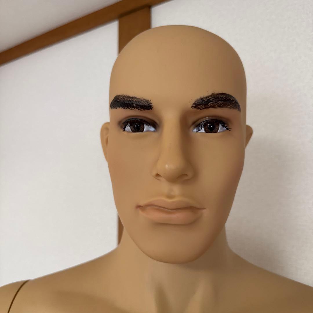 男性マネキン 肌色 約185cm