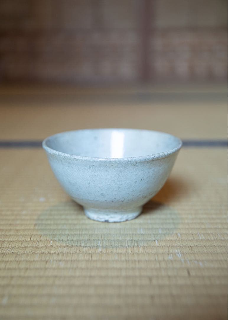 茶碗 李朝白磁 200 years old korean matcha bowl