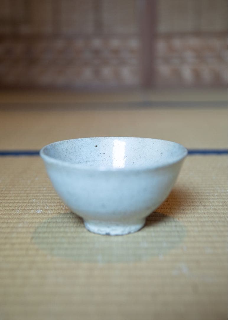 茶碗 李朝白磁 200 years old korean matcha bowl