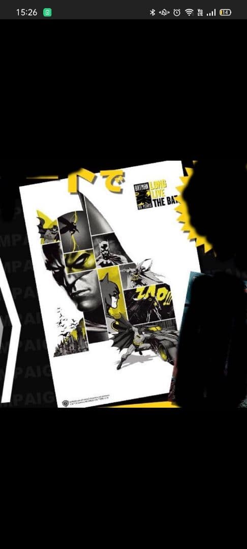 バットマン BATMAN 80th 80周年記念 特大ポスター