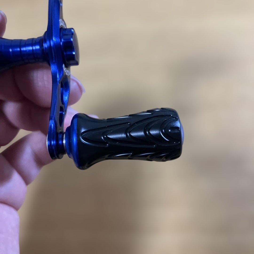 美品　ダイワ用　DLIVE ダブルハンドル リブレ　ショートバランサー　ブルー