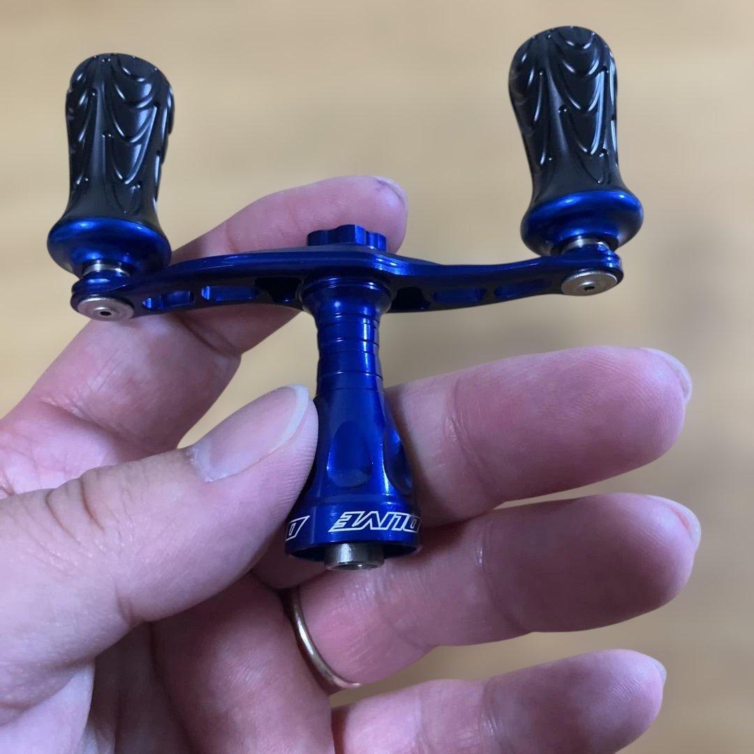 美品　ダイワ用　DLIVE ダブルハンドル リブレ　ショートバランサー　ブルー