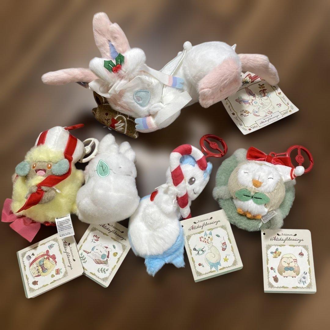 ポケモン　クリスマス　ぬいぐるみ　ニンフィア