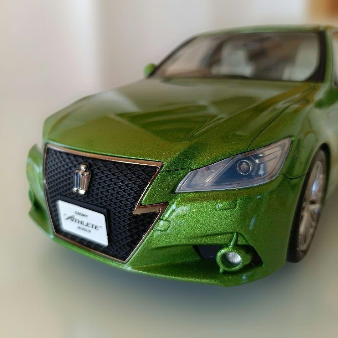 京商　クラウン　アスリート　グリーン　緑