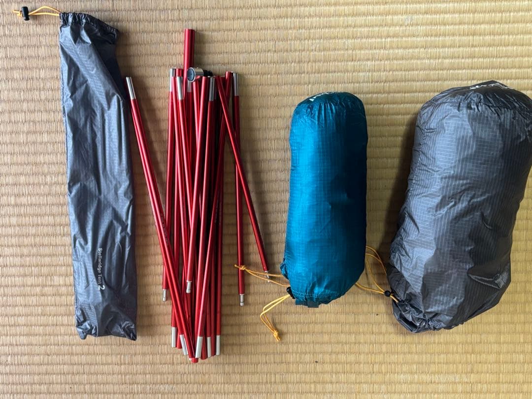 【極美品】モンベル ステラリッジ2 試し張りのみ オプション多数セット