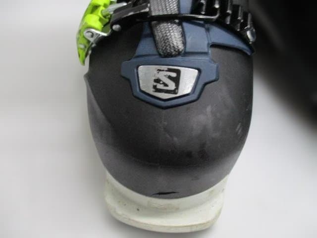 【中古品】Salomon スキーブーツ ネイビー/グリーン　27.5　使用感あり
