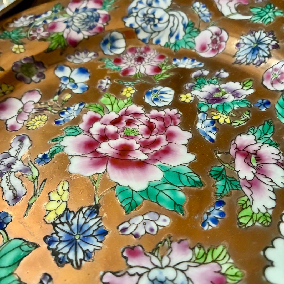 新品未使用　景徳鎮　金彩　絵付け　色絵金彩　ゴールド　食器　皿　12点セット