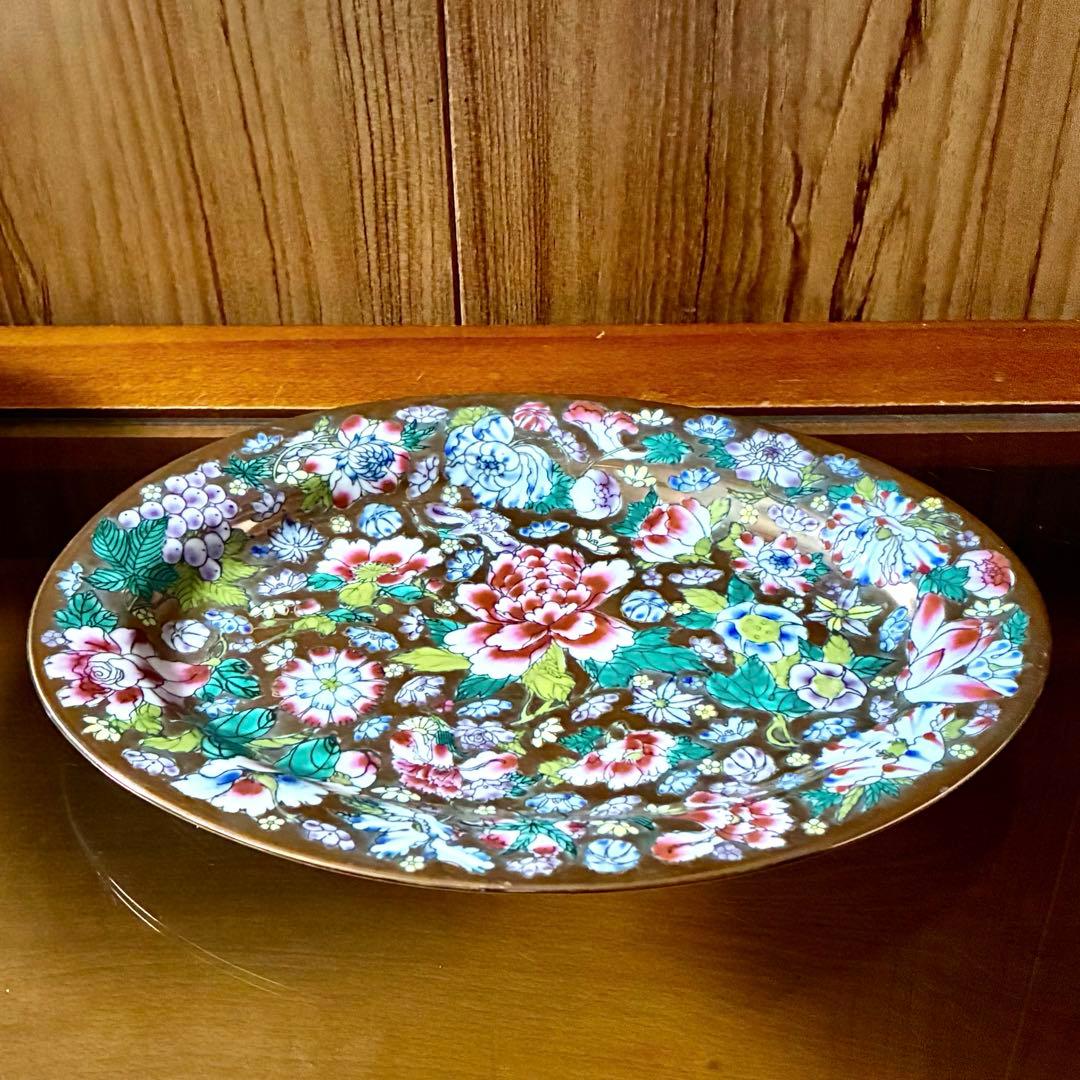 新品未使用　景徳鎮　金彩　絵付け　色絵金彩　ゴールド　食器　皿　12点セット