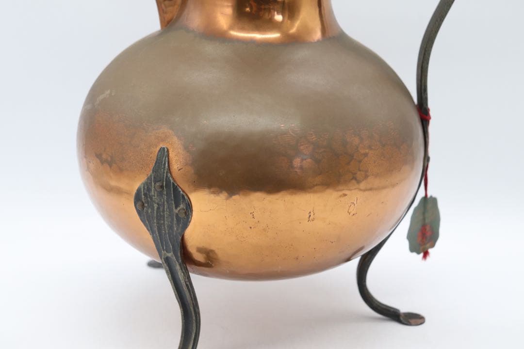 スイス製　銅製水注　アンティーク　インテリア　送料込み250331