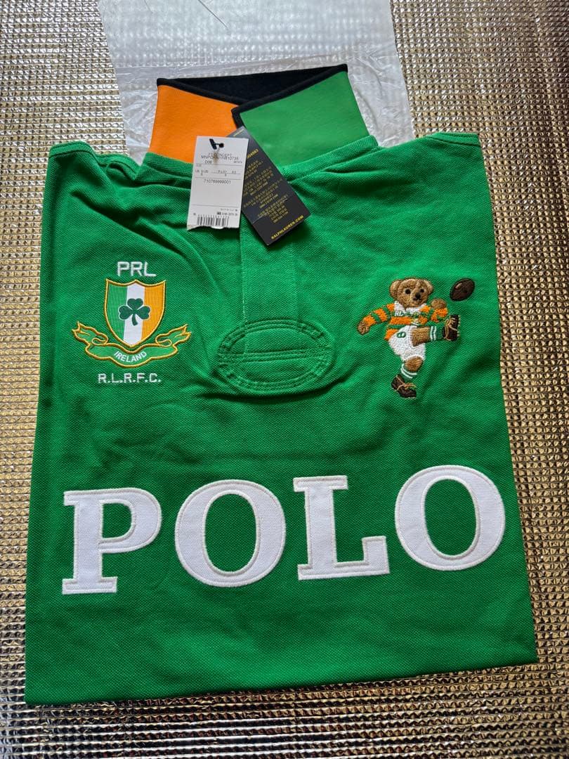 Ralph Lauren キッカーベア　アイルランド　ポロシャツ Sサイズ