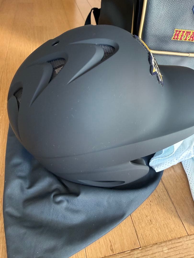 高校野球　北嵯峨高校　ヘルメット　ユニフォーム　バック　バラ売り可能