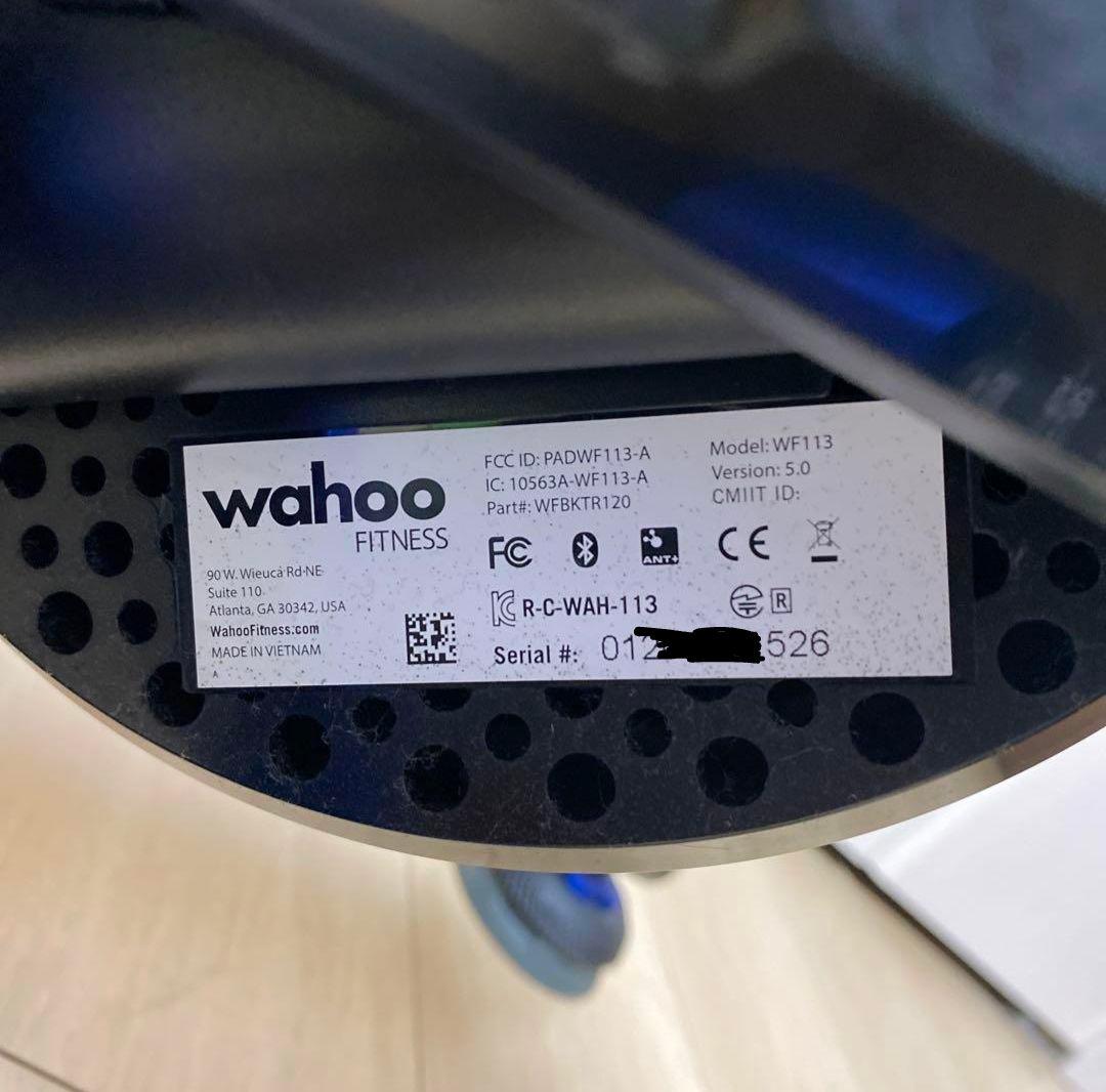 【室内トレーナー】Wahoo KICKR v5 ローラー台 zwift