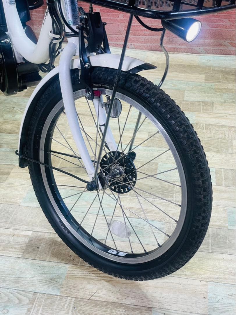 ZK3319 電動自転ヤマハ パスバビー 子供乗せ 20インチ 送料無料