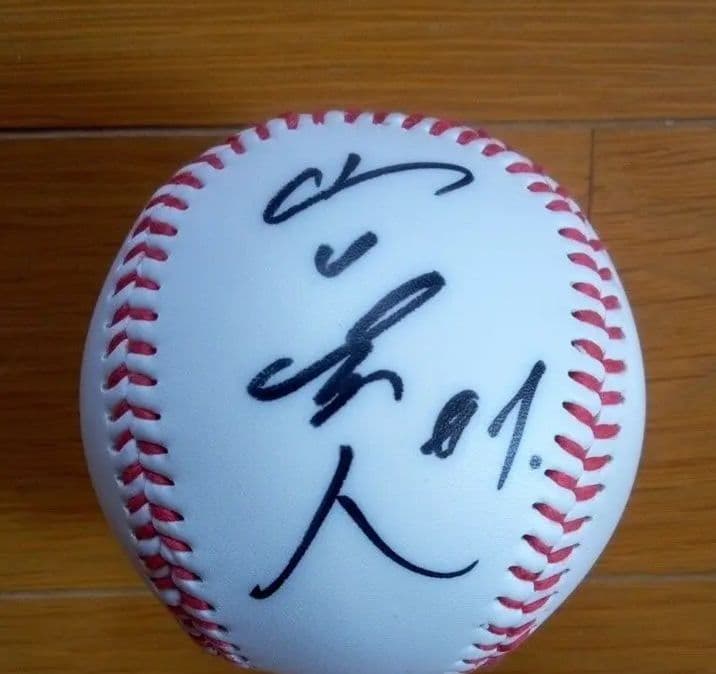 ヤクルトスワローズ　山田哲人直筆サインボール