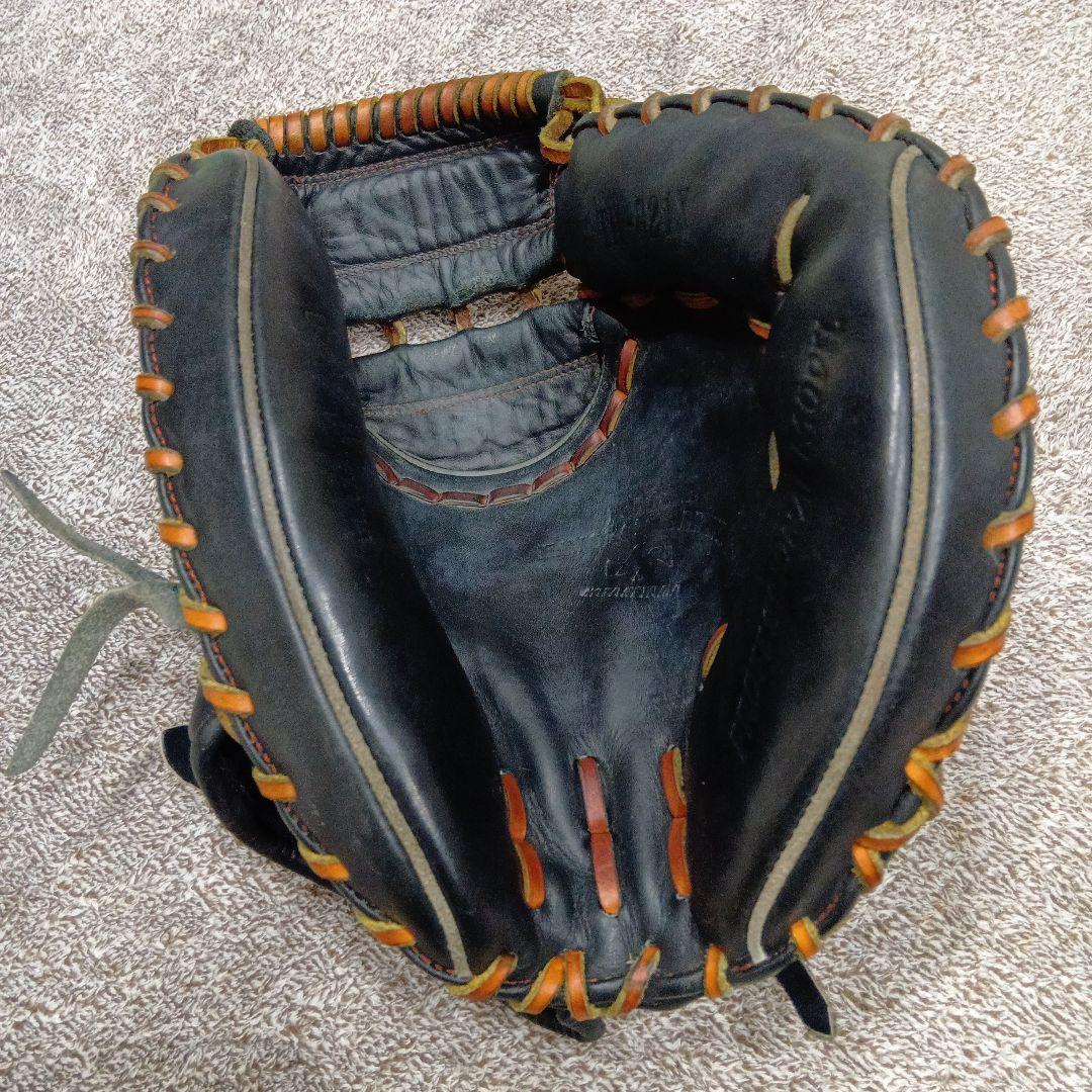 黒 レザー キャッチャーミット