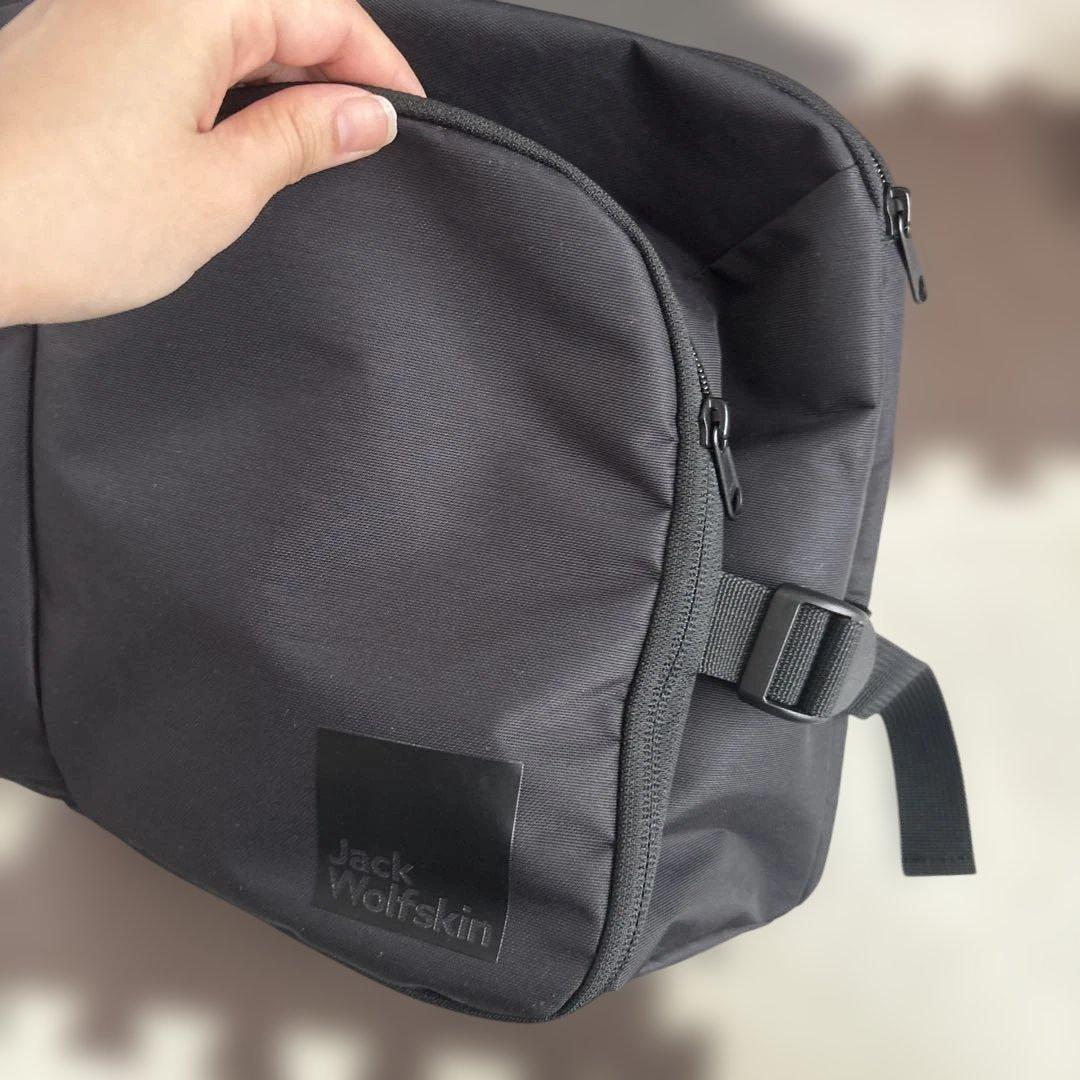Jack Wolfskin トラベルポーチ 黒 中型