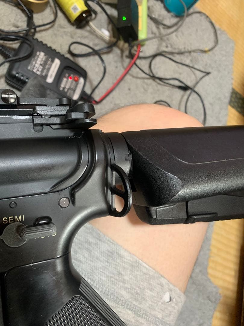 東京マルイ電動ガンナイツＳＲ一16m4多弾マガジン2個付きショート化　値引き不可