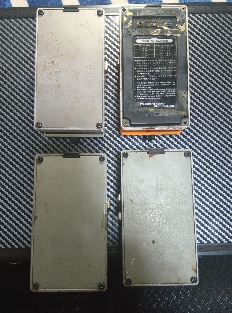 BOSS 日本製 80年代 DS-1 BF-1 GE-7 DD-2まとめて4台