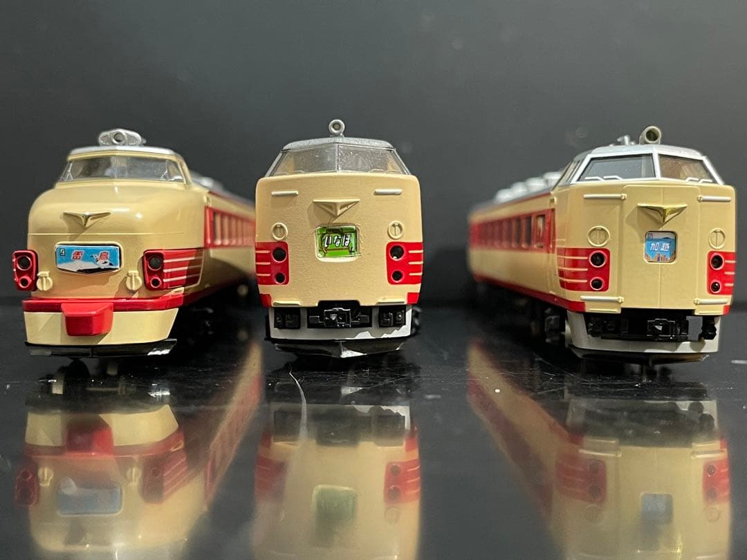 【ジャンク】TOMIX旧製品485系９両+１両　動力動作確認済み