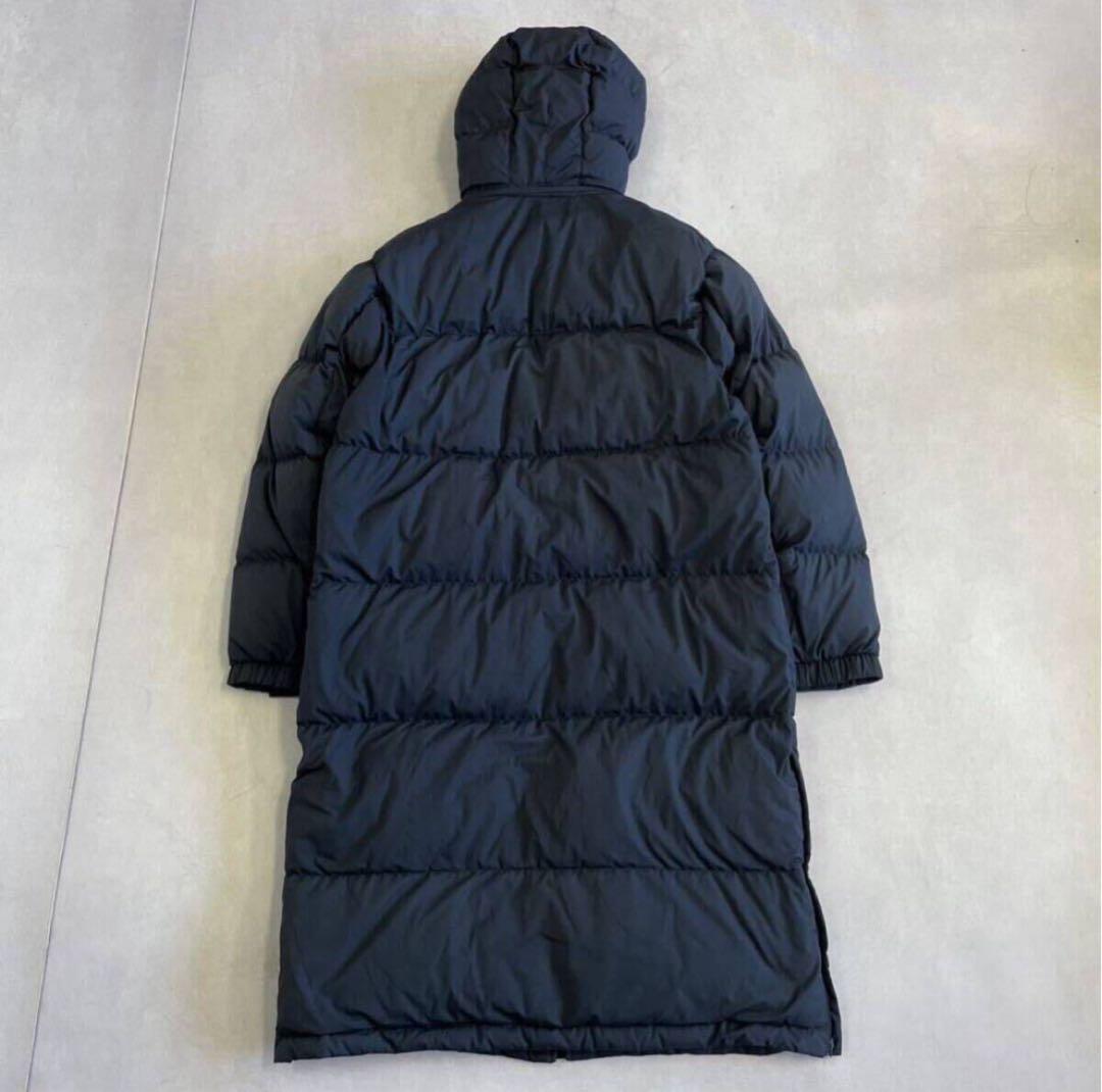 保温性抜群' NIKE ダブルジップアップ 中綿 ダウンコート ベンチコートXL