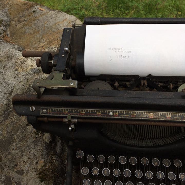 Underwood社製　タイプライター　1920年代