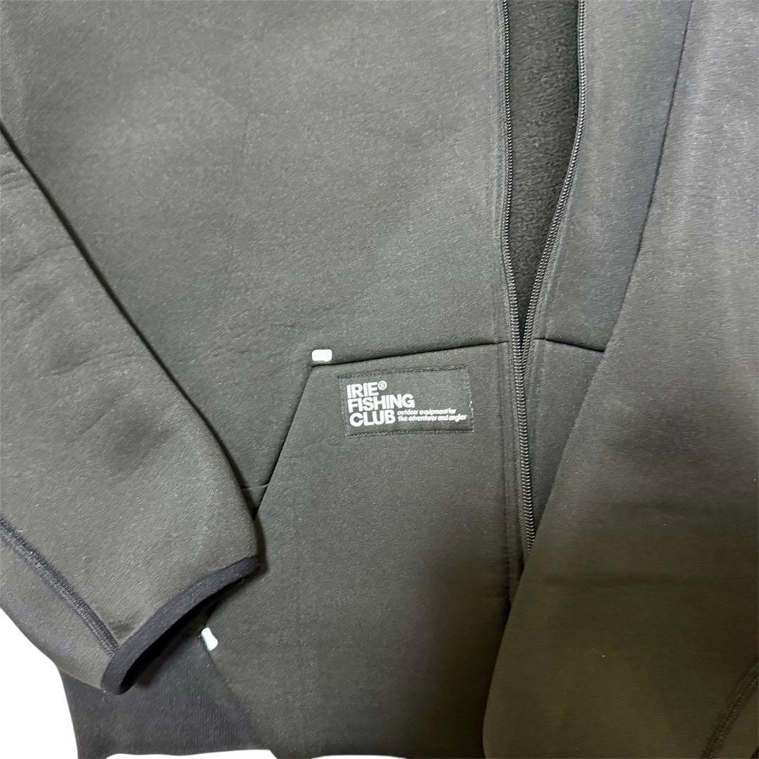 【IRIE FISHING CLUB 】フルジップパーカー　ブラック　XL