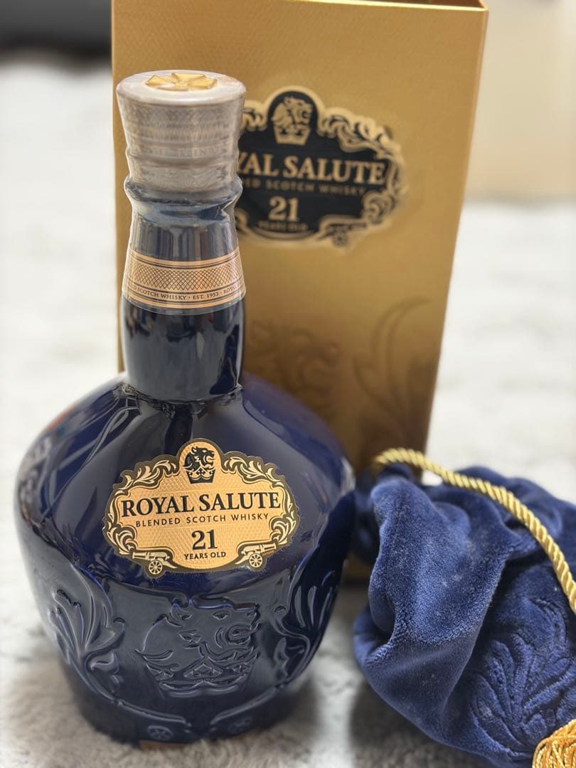 ロイヤルサルート 21年 サファイアフラゴン 箱付き 未開封