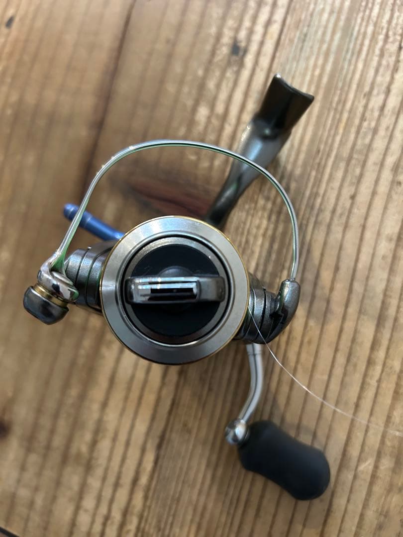 シマノ 05ツインパワー 1000S リールスタンド 予備スプール付 アジング