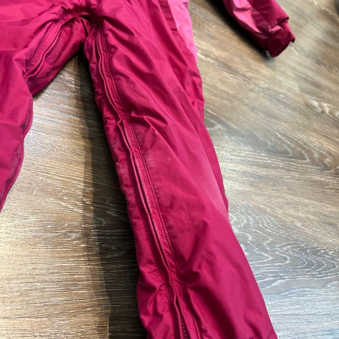 mont-bellモンベル　１２０　女の子　スノーウェア　つなぎ