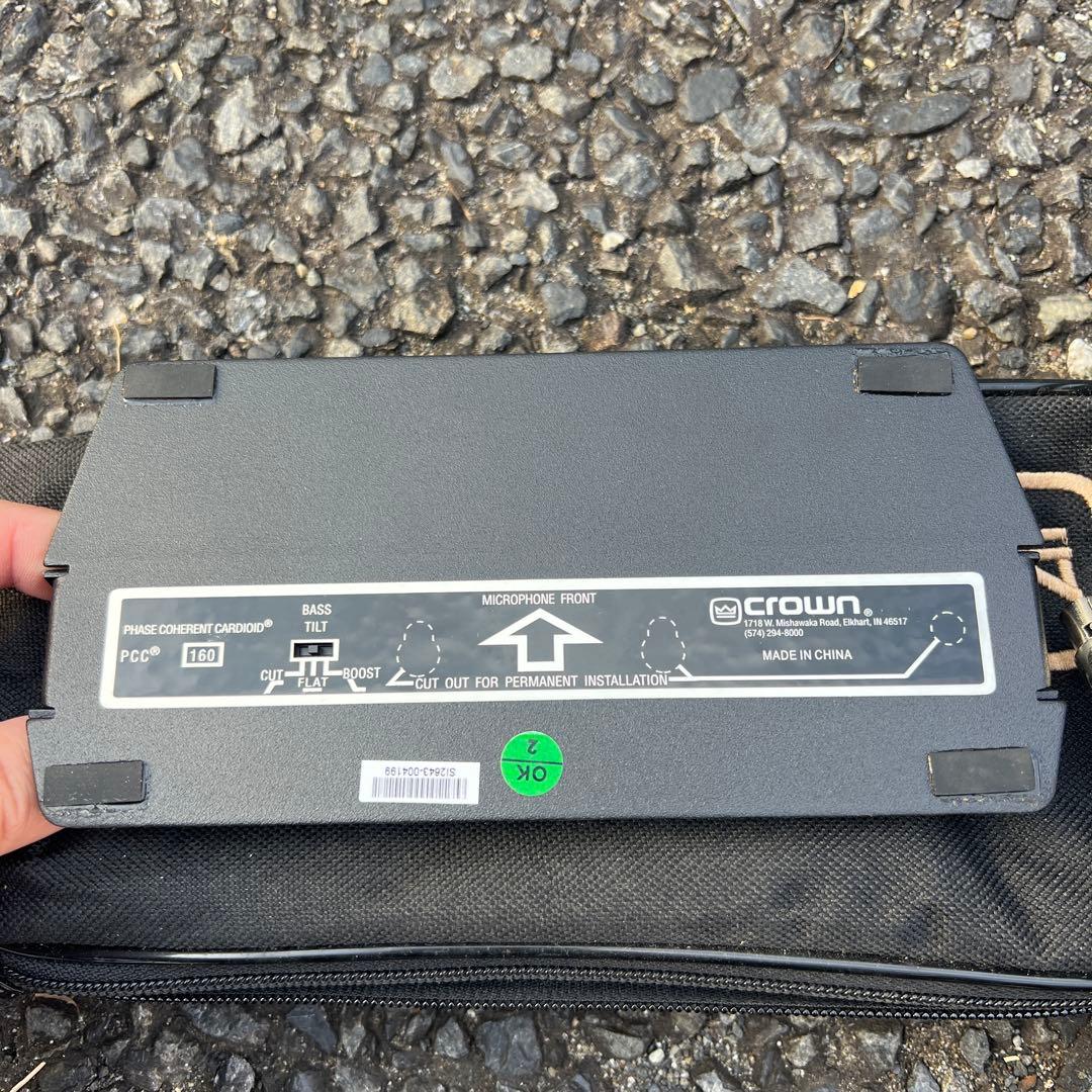 CROWN PCC-160　バウンダリー　マイク定価54000円