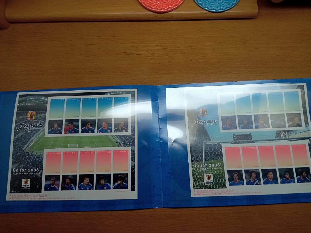 2006サッカー日本代表記念２枚組アルバム