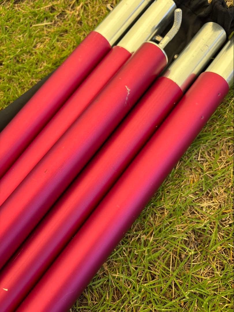 値下げ中　DOD ビックタープポール(旧型) 4本セット