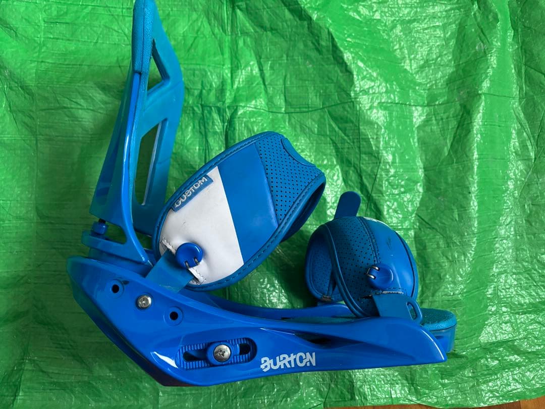 Burton スノーボードビンディング 青