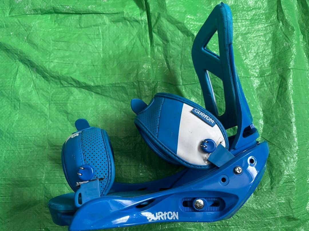 Burton スノーボードビンディング 青